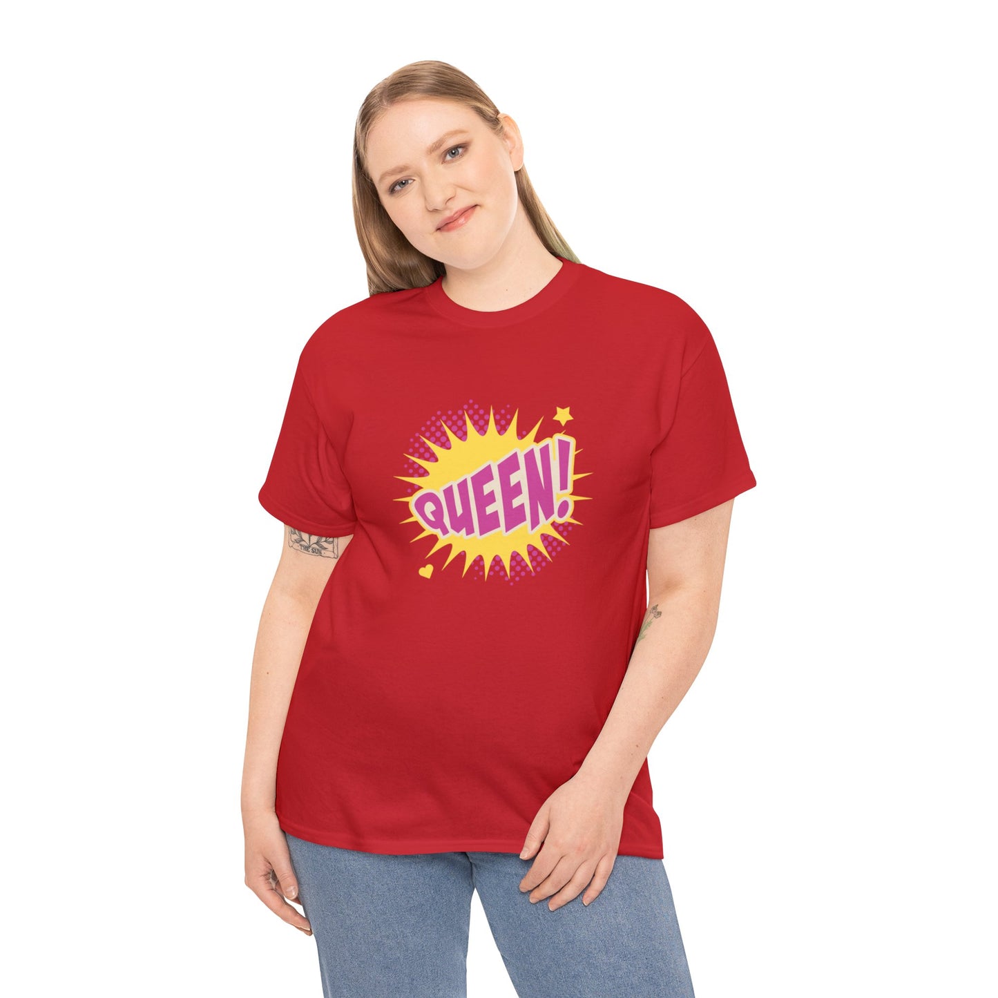 Unisex Heavy Cotton Tee Adult/Teen Activewear Comes In Many Colors