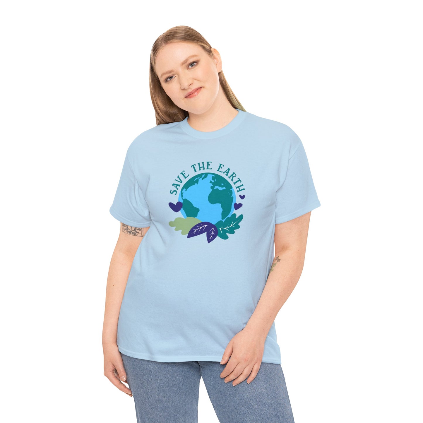 Unisex Heavy Cotton Tee Adult/Teen Activewear Shirt Comes In Many Colors