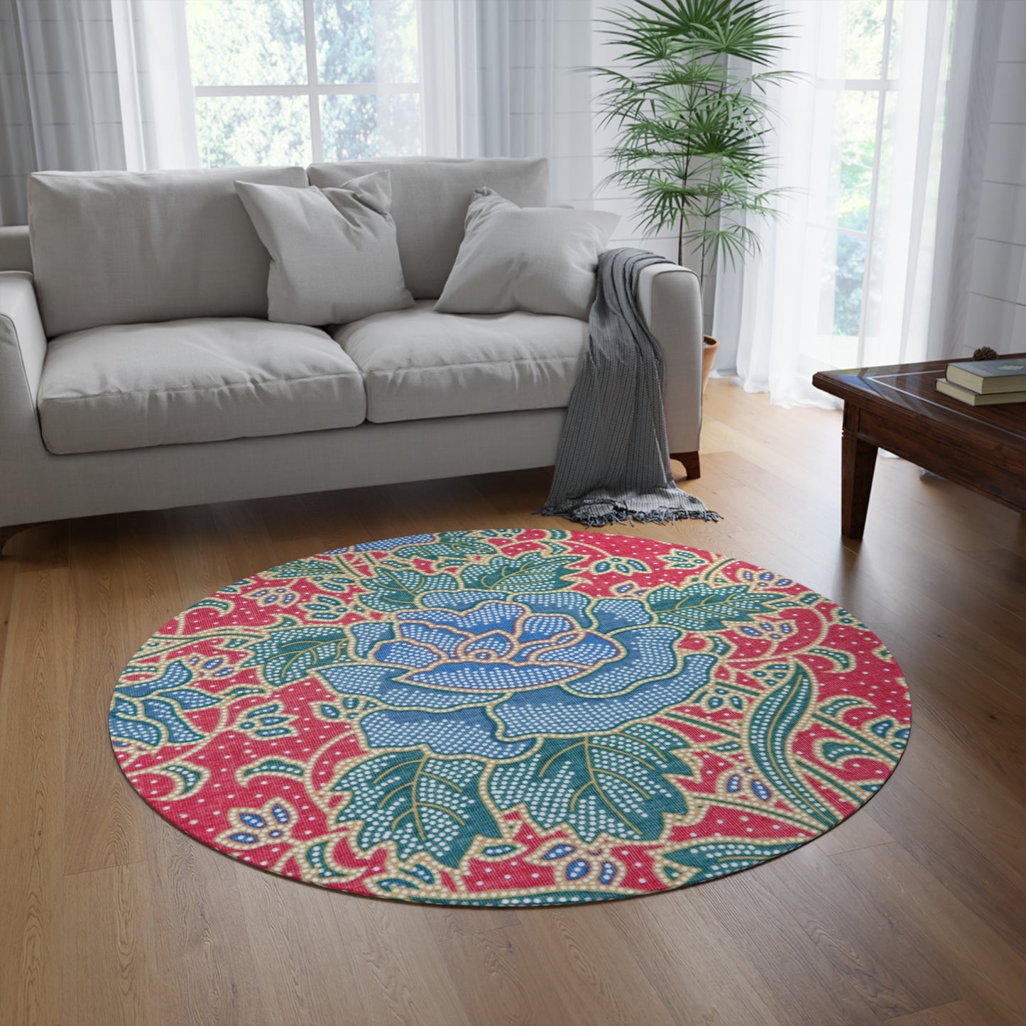 Round Rug Has Matching Products Sold Separate. One Comforter Two Pillow Sams And A Lamp, With Shipping Under 268$. Pick Your Own Image For Free Please Call, Matching Rugs Curtains And Clocks Also Available