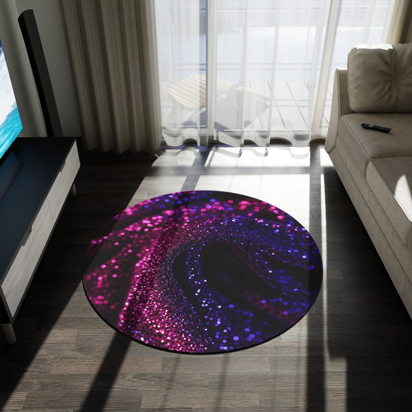 Round Rug Has Matching Products Sold Separate, If you want a Matching Products That Youd Like Me to Make in a Certain Print That's Not Listed Call or if you'd like to Choose Your Own Print No Charge No Problem