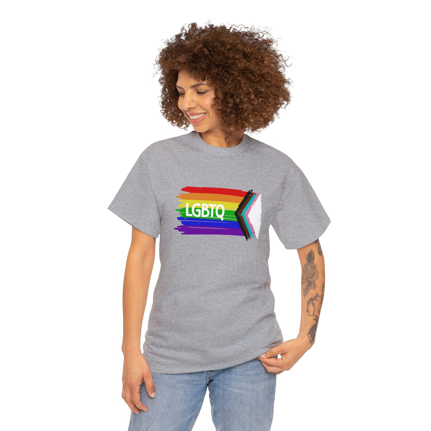 Unisex Heavy Cotton Tee Adult/Teen Activewear Comes In Many Colors