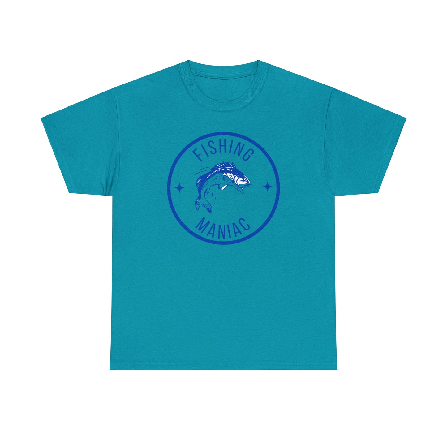 Unisex Heavy Cotton Tee Adult/Teen Activewear For That Fishing Maniac