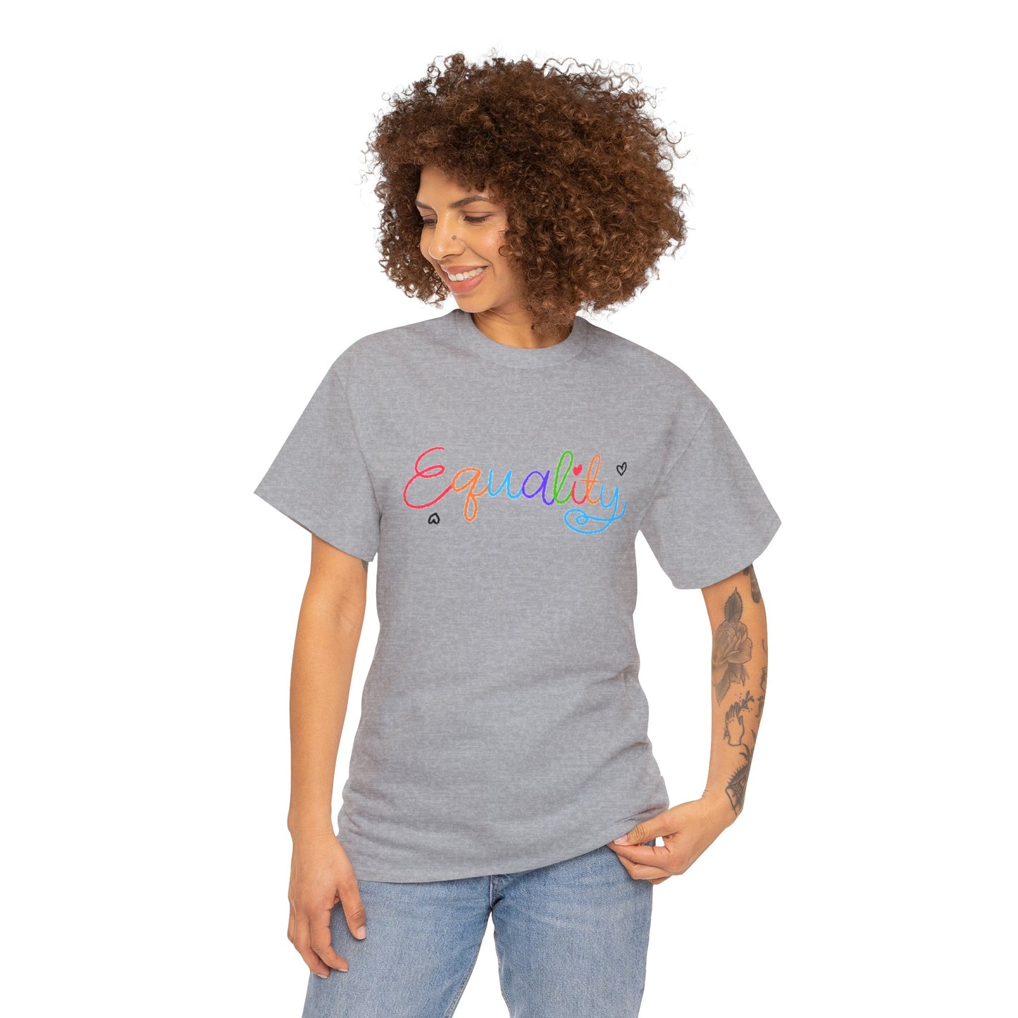 Unisex Heavy Cotton Tee Adult/Teen Activewear Comes In Many Colors