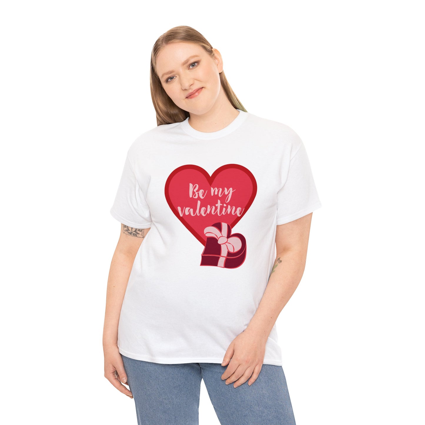 Unisex Heavy Cotton Tee Adult/Teen Valentines Day Activewear