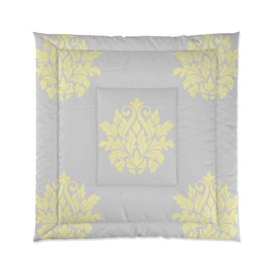 Comforter FOR ADULTS/TEENS/CHILDREN ACCESSORIES DECOR COLORS LIGHT YELLOW GREY CUSTOMIZABLE tiffany.trillo@icloud.com