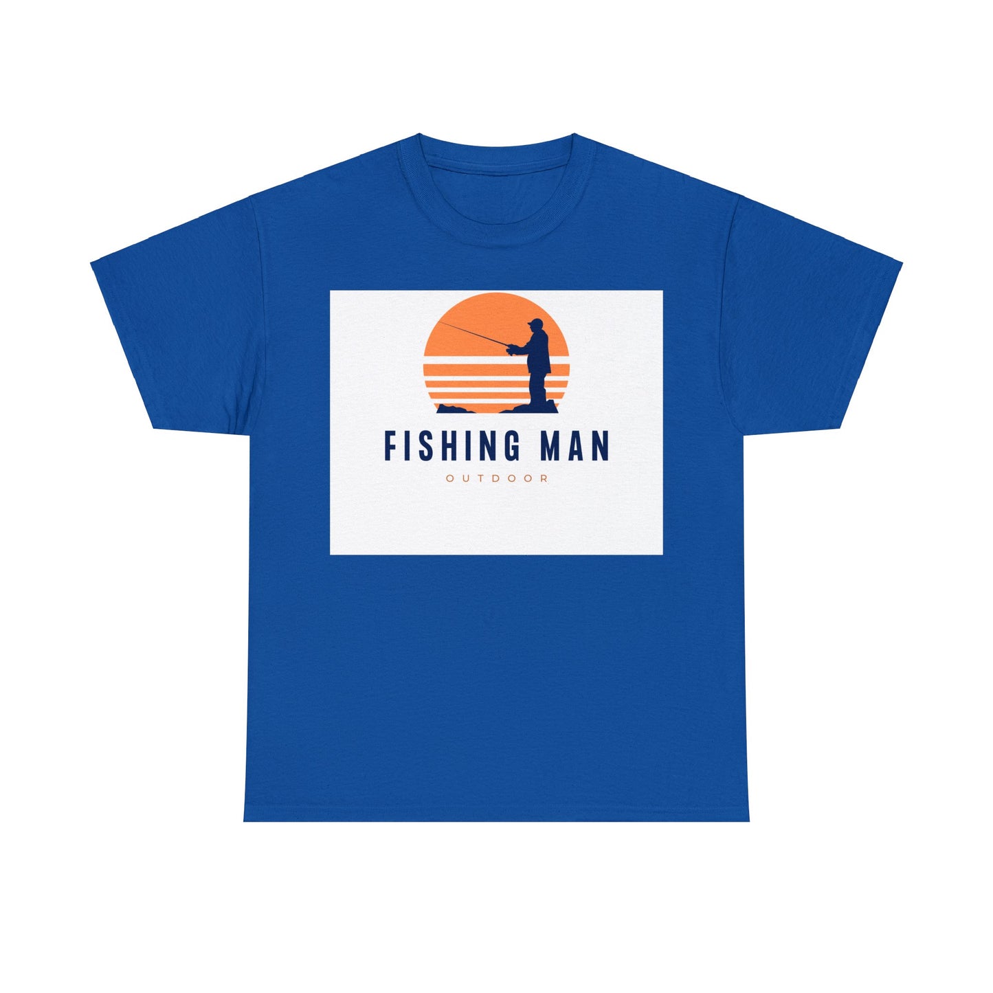 Unisex Heavy Cotton Tee Activewear Adult For That Fishing Man or Woman Fishing Lover Shirt Comes In Many Colors