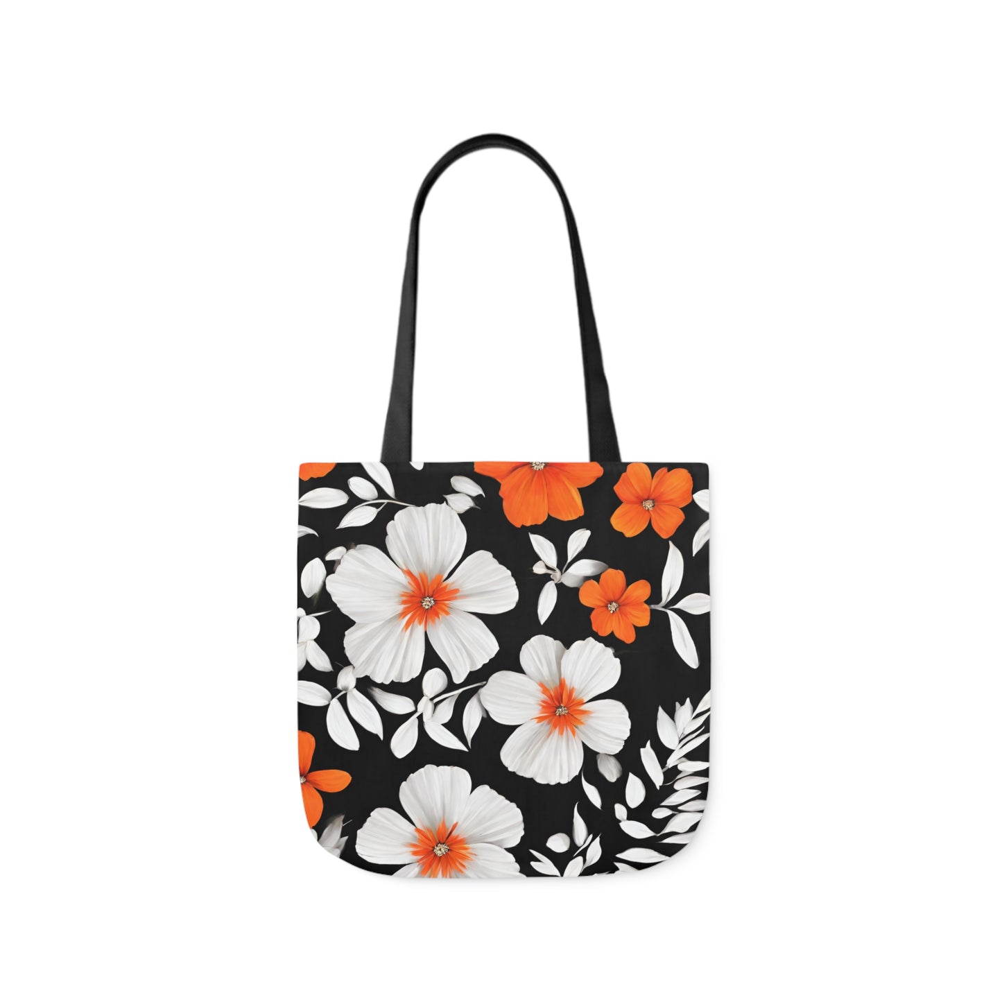 Polyester Canvas Tote Bag (AOP) Two Different Designs On Each Side Two Bags In One Adult Accessories