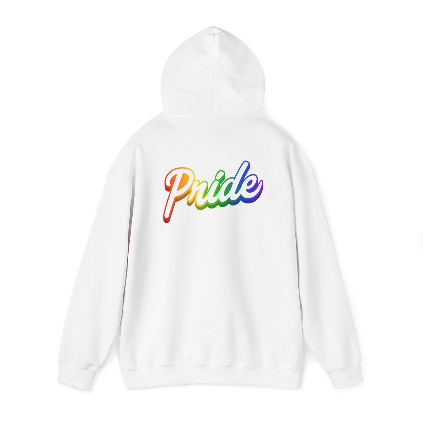 Unisex Heavy Blend™ Hooded Sweatshirt Adult/Teen Activewear Pride Colors Red Green Blue Yellow Purple