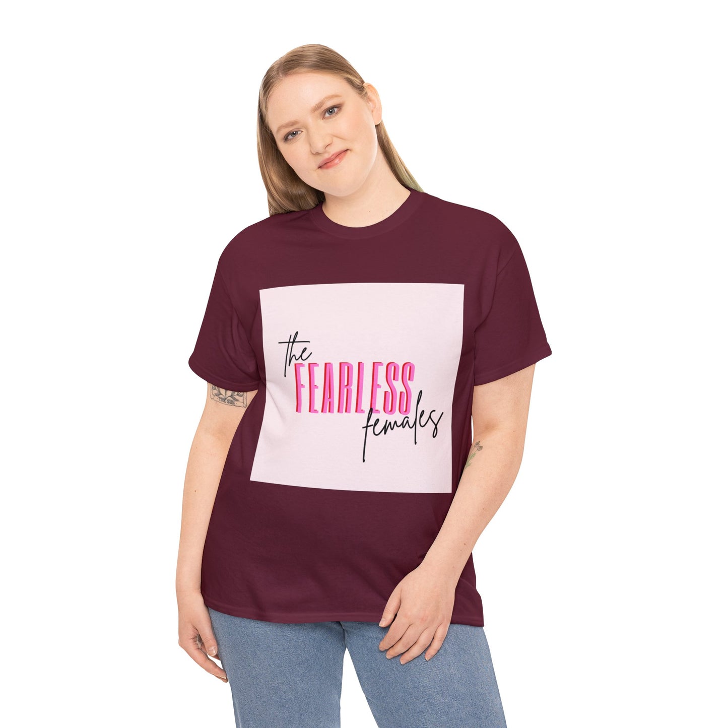 Unisex Heavy Cotton Tee Adult/Teen Activewear Shirt Comes In Many Colors