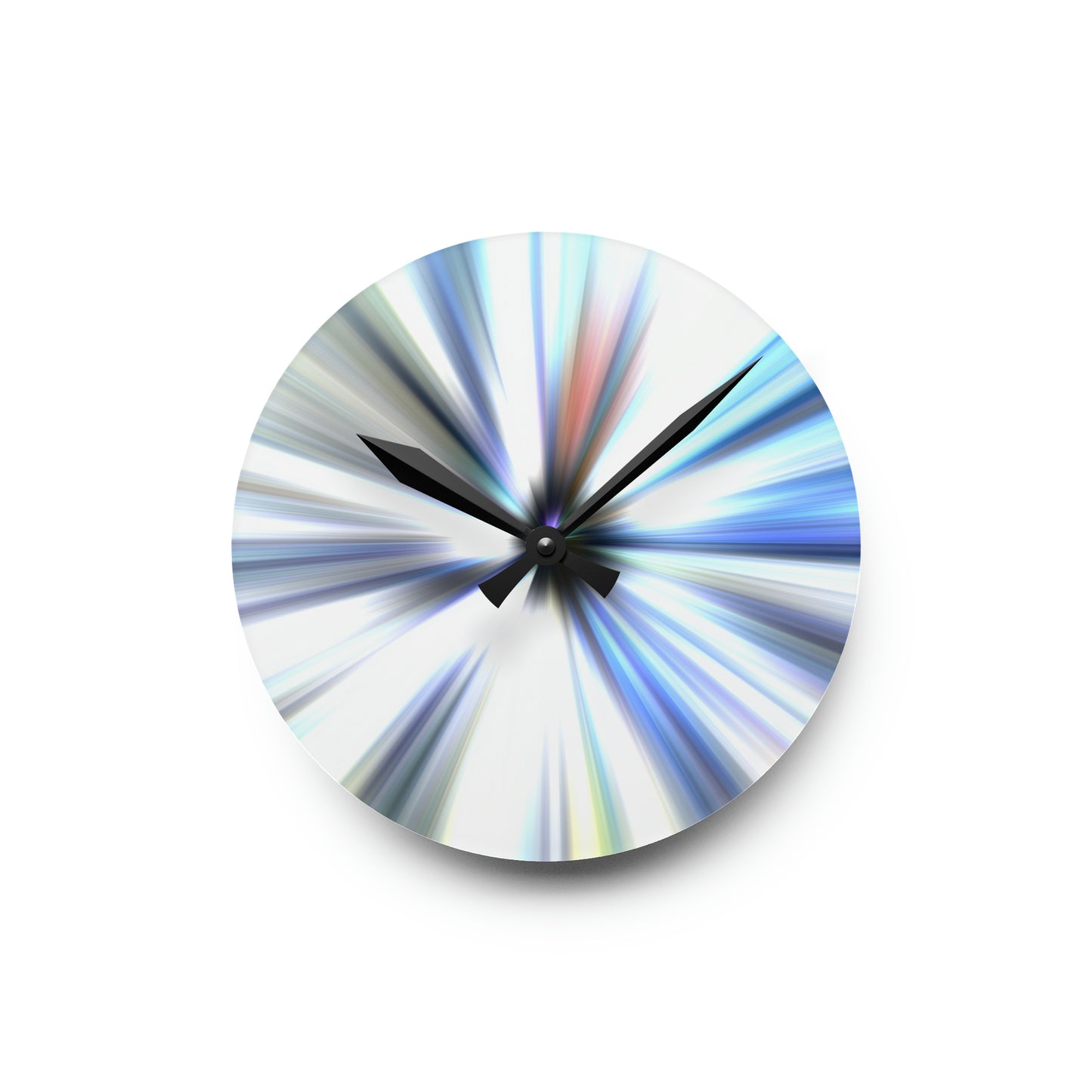 Acrylic Wall Clock Round and Square.  Matching Products Available. Bring Your Own Image For Free. Love a Print and Want It On a Different Products Just Call 1-603-377-1833