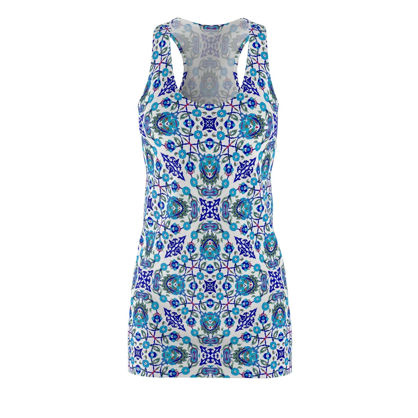 Women's Cut & Sew Racerback Dress (AOP)