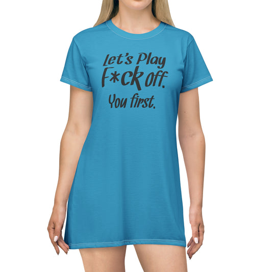 PJ T-Shirt Dress (AOP)