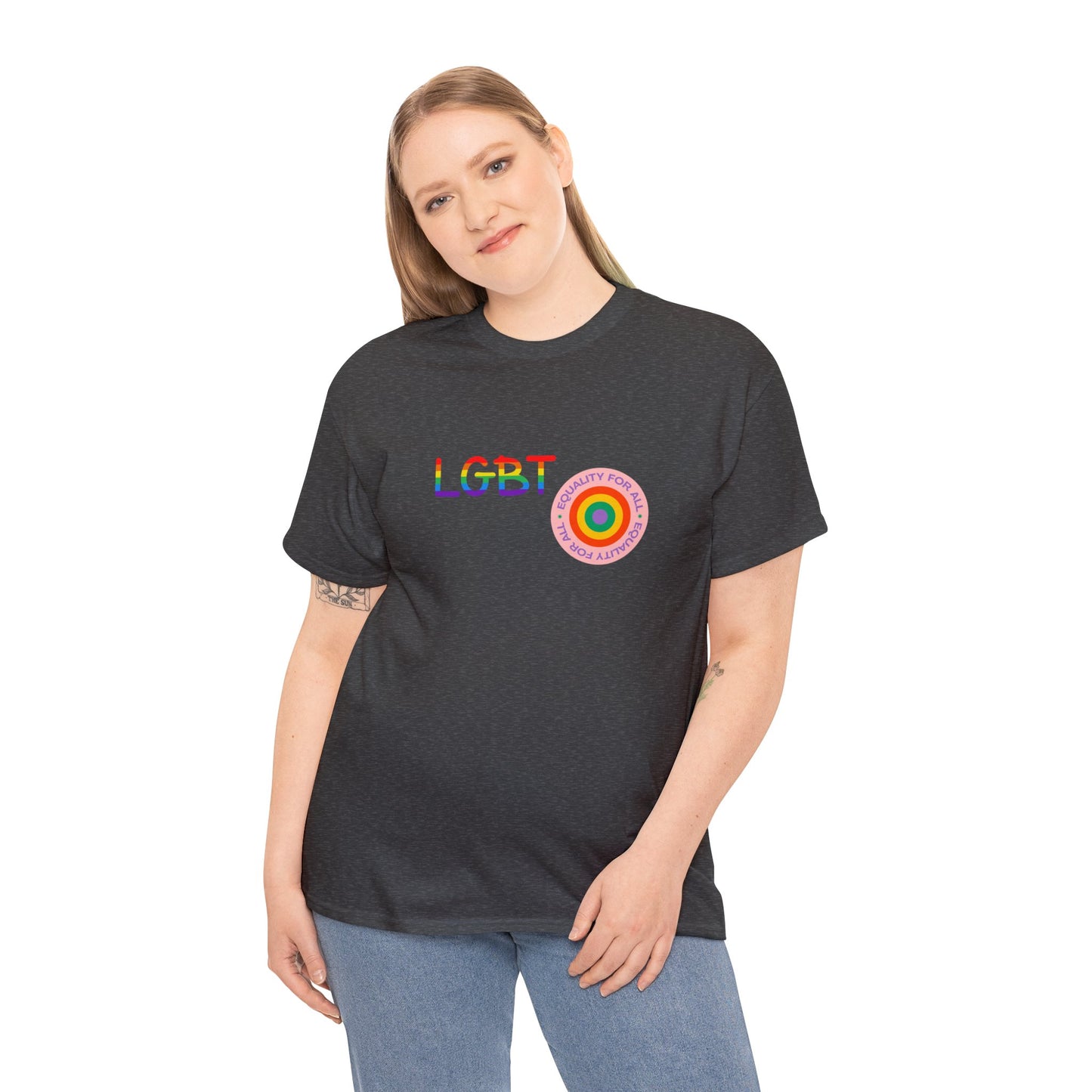 Unisex Heavy Cotton Tee Adult/Teen Activewear Comes In Many Colors