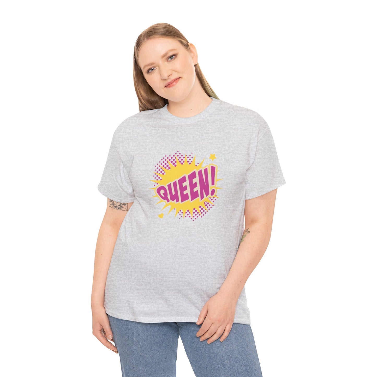 Unisex Heavy Cotton Tee Adult/Teen Activewear Comes In Many Colors