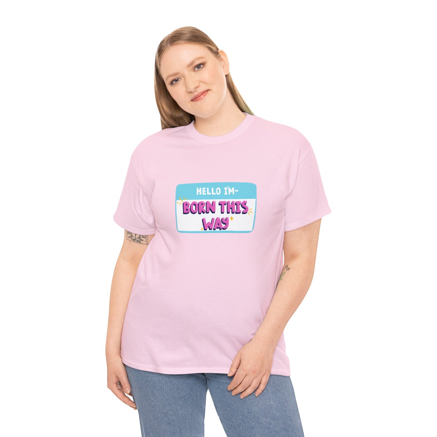 Unisex Heavy Cotton Tee  Design On Both Sides Adult/Teen Activewear Comes In Various Colors