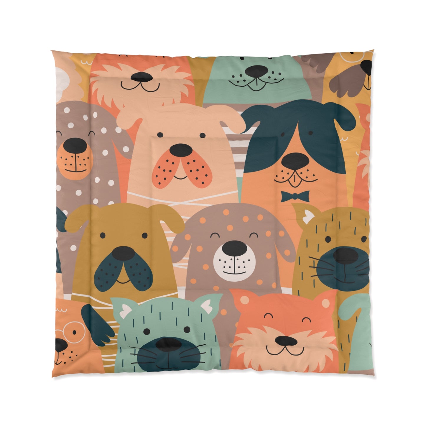 Comforter Adult/Teen/Kids Accessories Decor Silly Dog For Dog Lovers