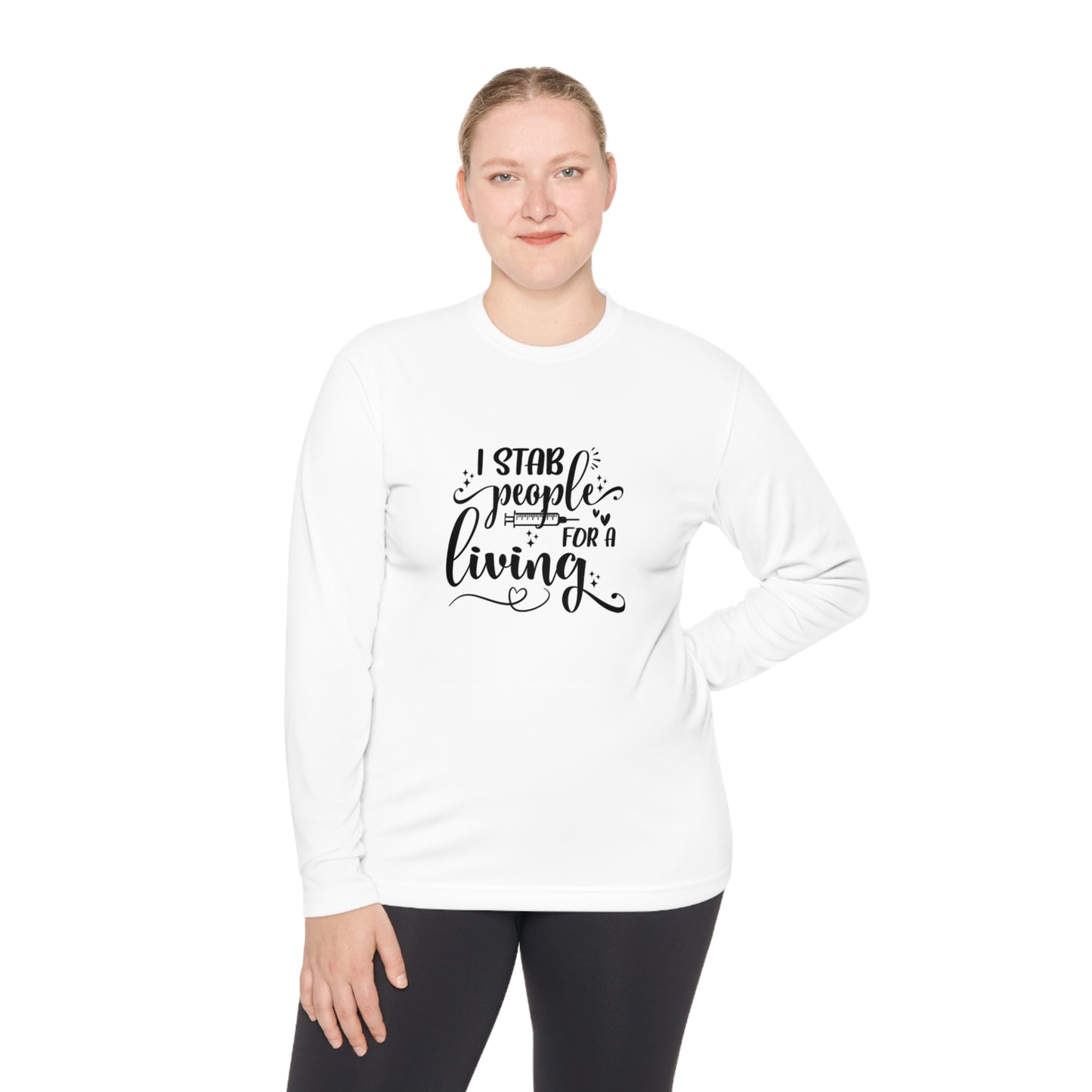 Unisex Lightweight Long Sleeve Tee Adult Activewear