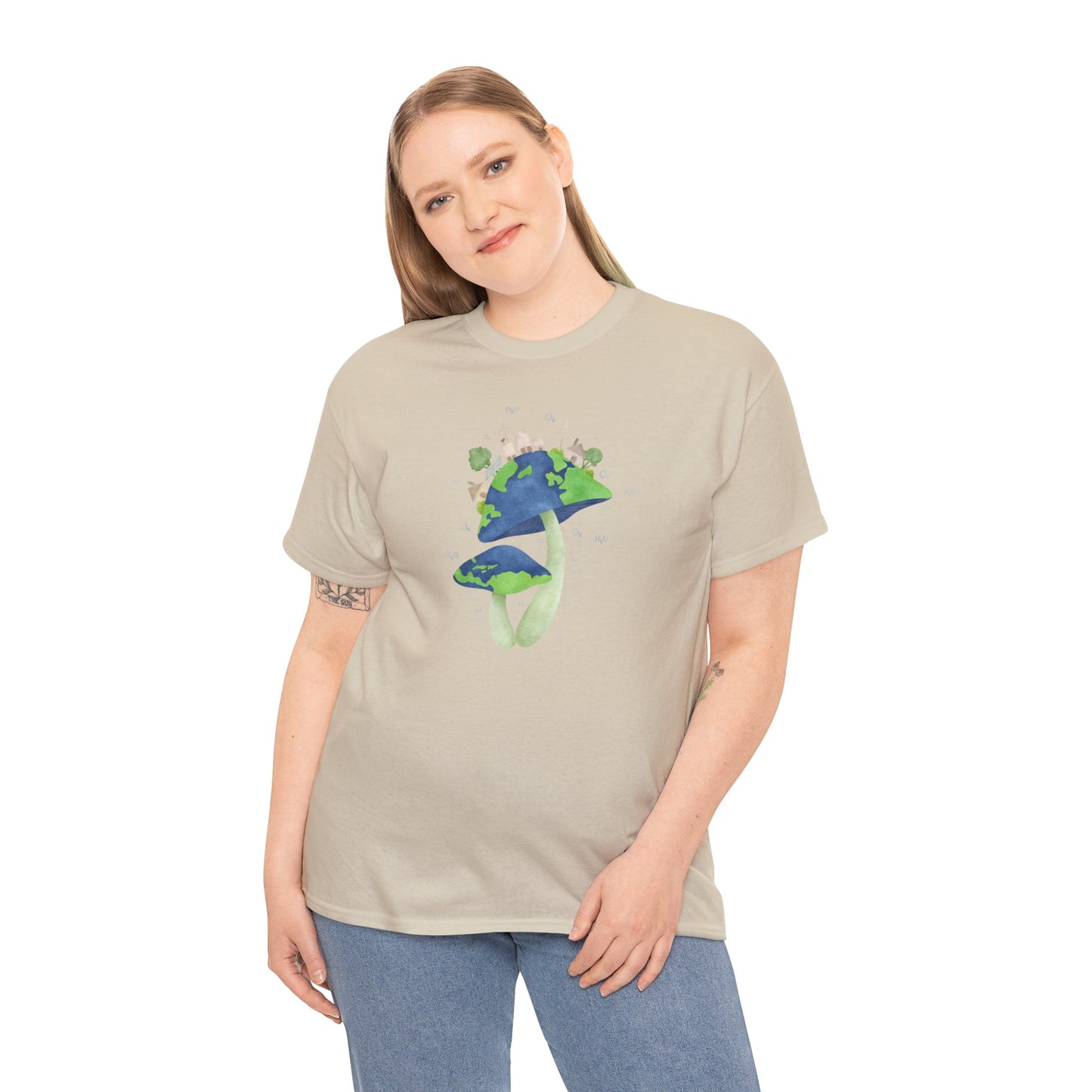 Unisex Heavy Cotton Tee Adult/Teen Activewear Shirt Comes In Many Colors