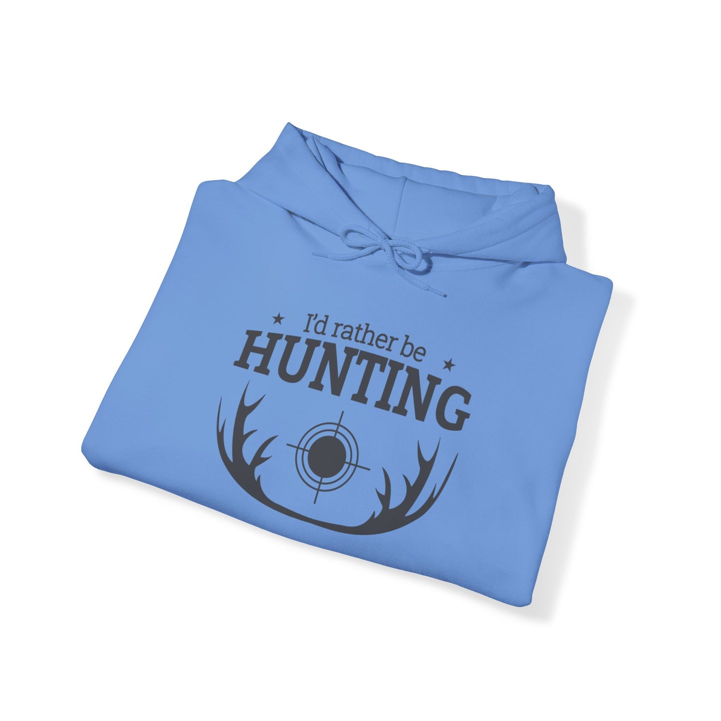 Unisex Heavy Blend™ Hooded Sweatshirt Adult Activewear I'd Rather Be Hunting