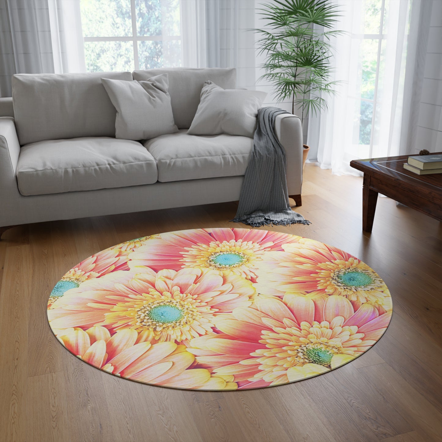 Round Rug Has Matching Products Sold Separate. One Comforter Two Pillow Sams And A Lamp, With Shipping Under 268$. Pick Your Own Image For Free Please Call, Matching Rugs Curtains And Clocks Also Available