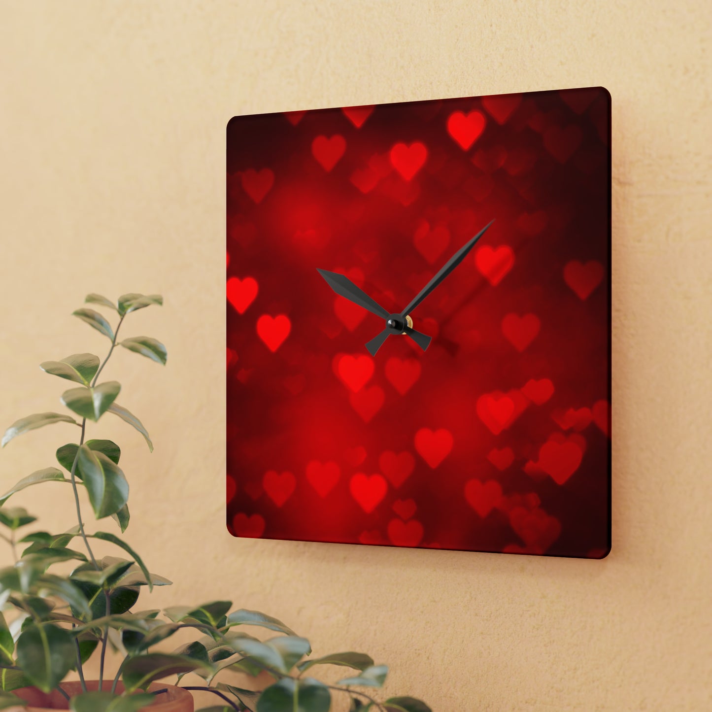 Acrylic Wall Clock Round and Square. Matching Products Available. Bring Your Own Image For Free. Love a Print and Want It On a Different Products Just Call 1-603-377-1833