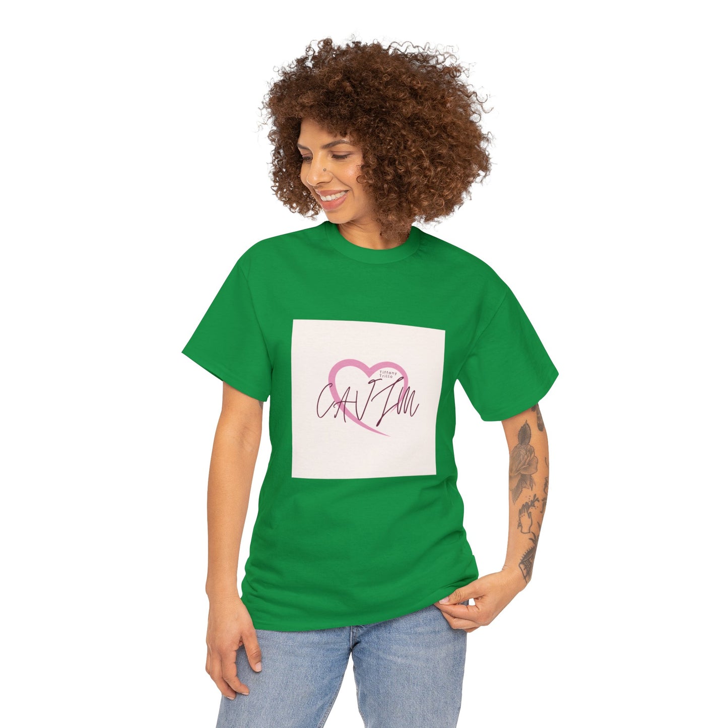 Unisex Heavy Cotton Tee Adult/Teen Activewear Shirt Comes In Many Colors