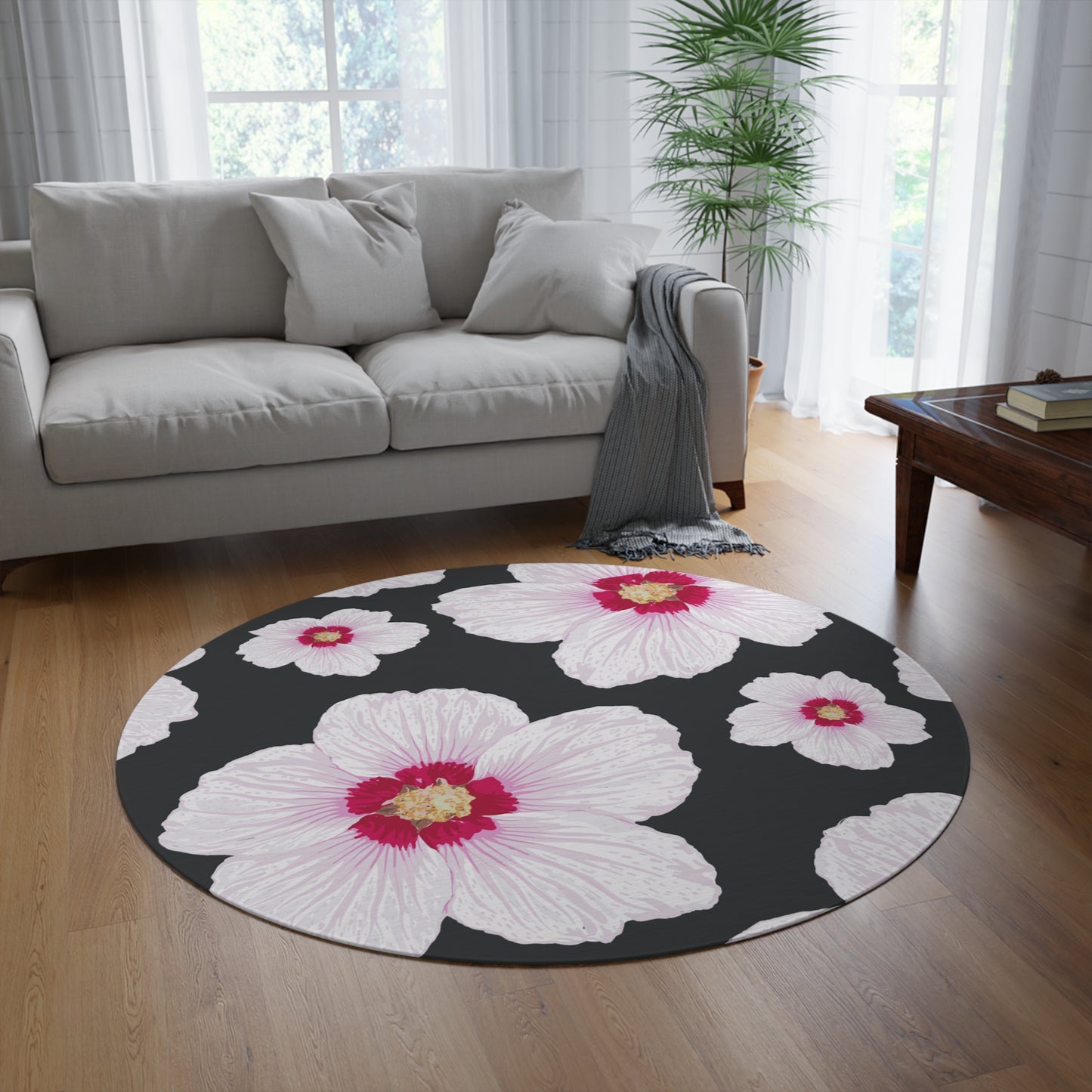 Round Rug Has Matching Products Sold Separate, If you want a Matching Products That Youd Like Me to Make in a Certain Print That's Not Listed Call or if you'd like to Choose Your Own Print No Charge No Problem