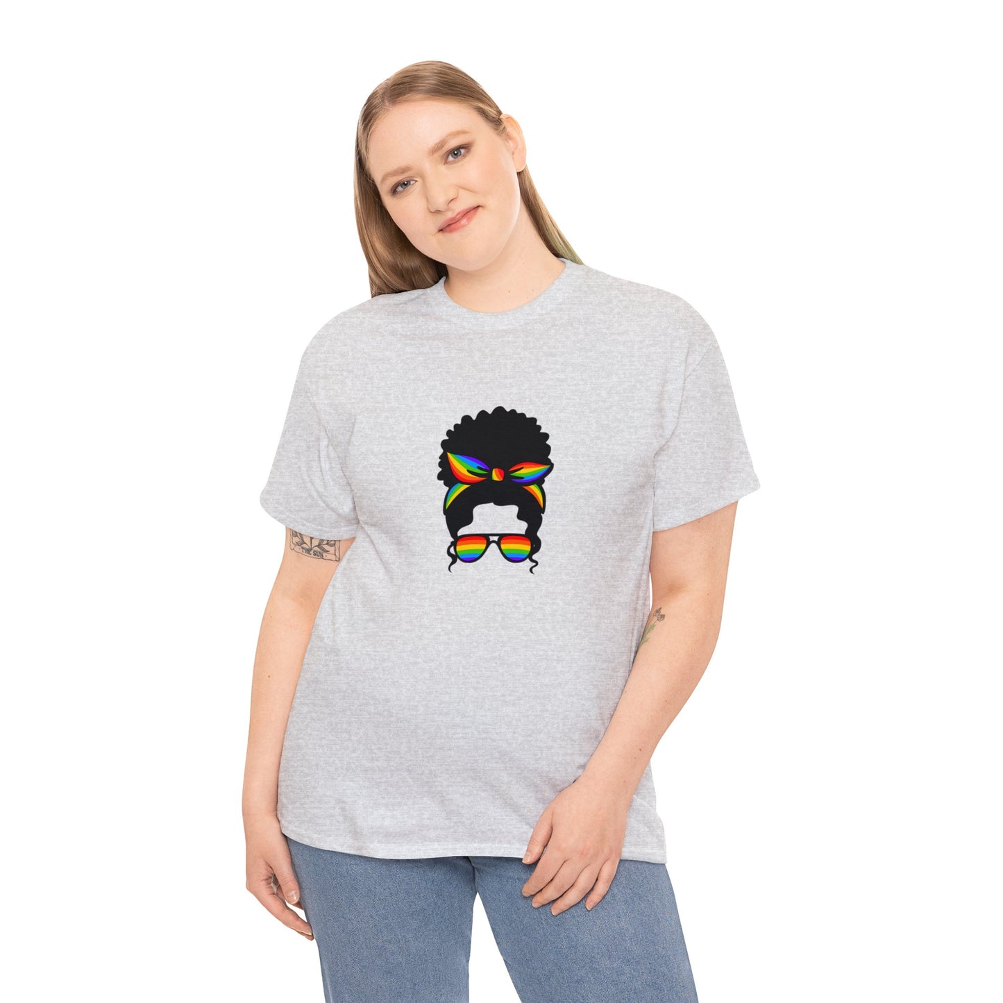 Unisex Heavy Cotton Tee Adult/Teen Activewear Comes In Various Colors