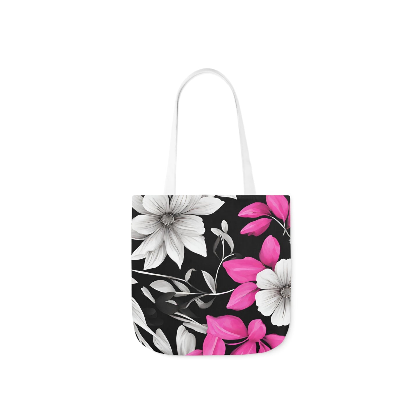 Polyester Canvas Tote Bag (AOP) Amazing Two Bags In One Different Designs On Each Side Adult Accessories