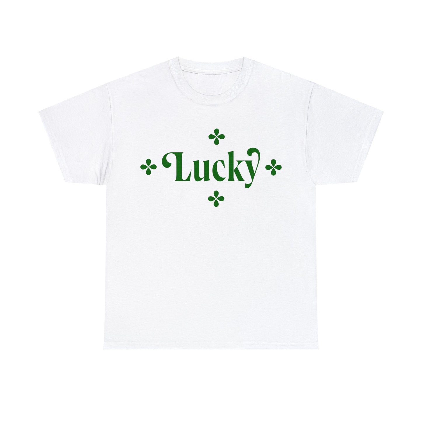 Unisex Heavy Cotton Tee Adult/Teen Activewear Lucky