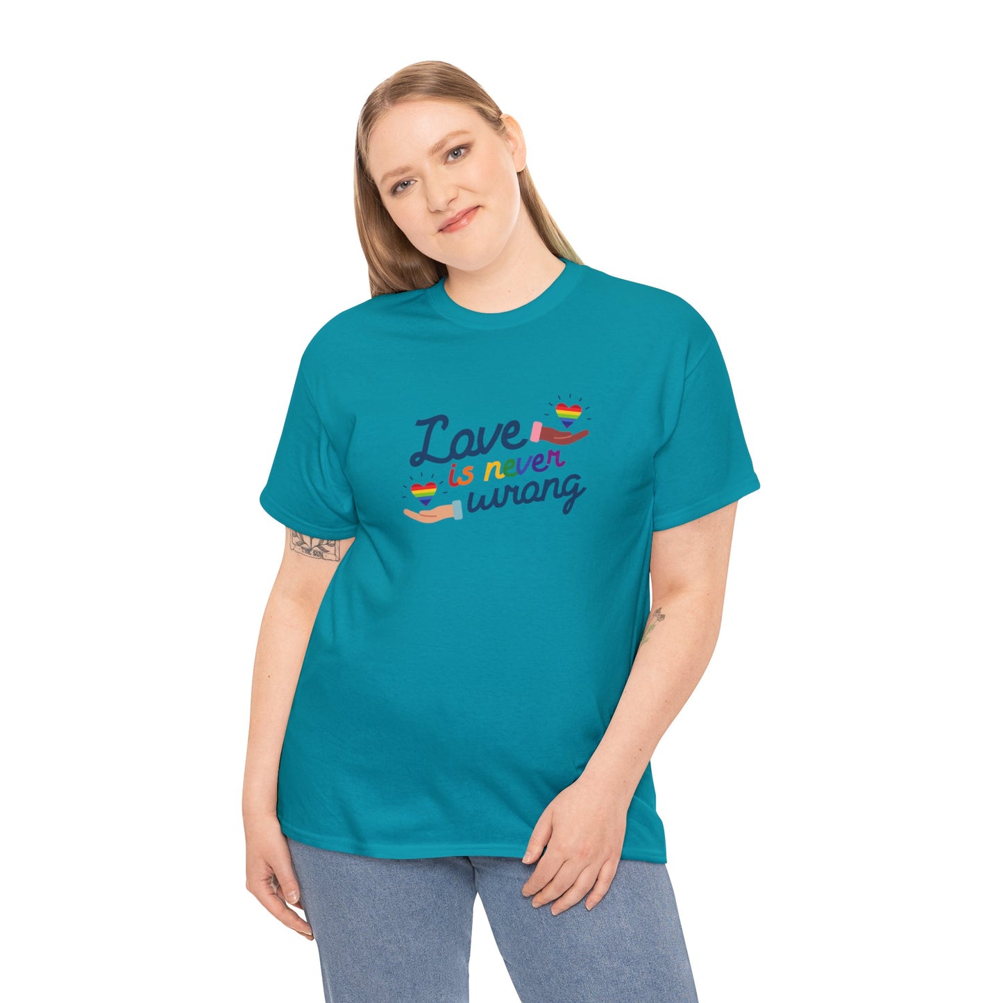 Unisex Heavy Cotton Tee  Adult/Teen Activewear Comes In Various Colors