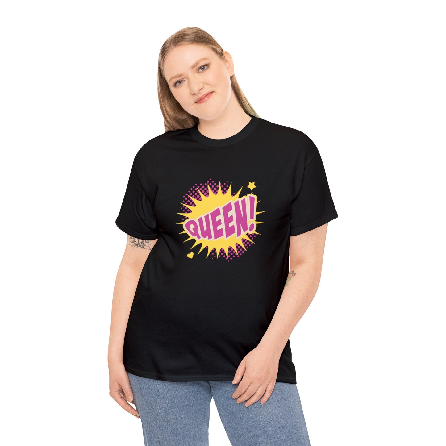 Unisex Heavy Cotton Tee Adult/Teen Activewear Comes In Many Colors