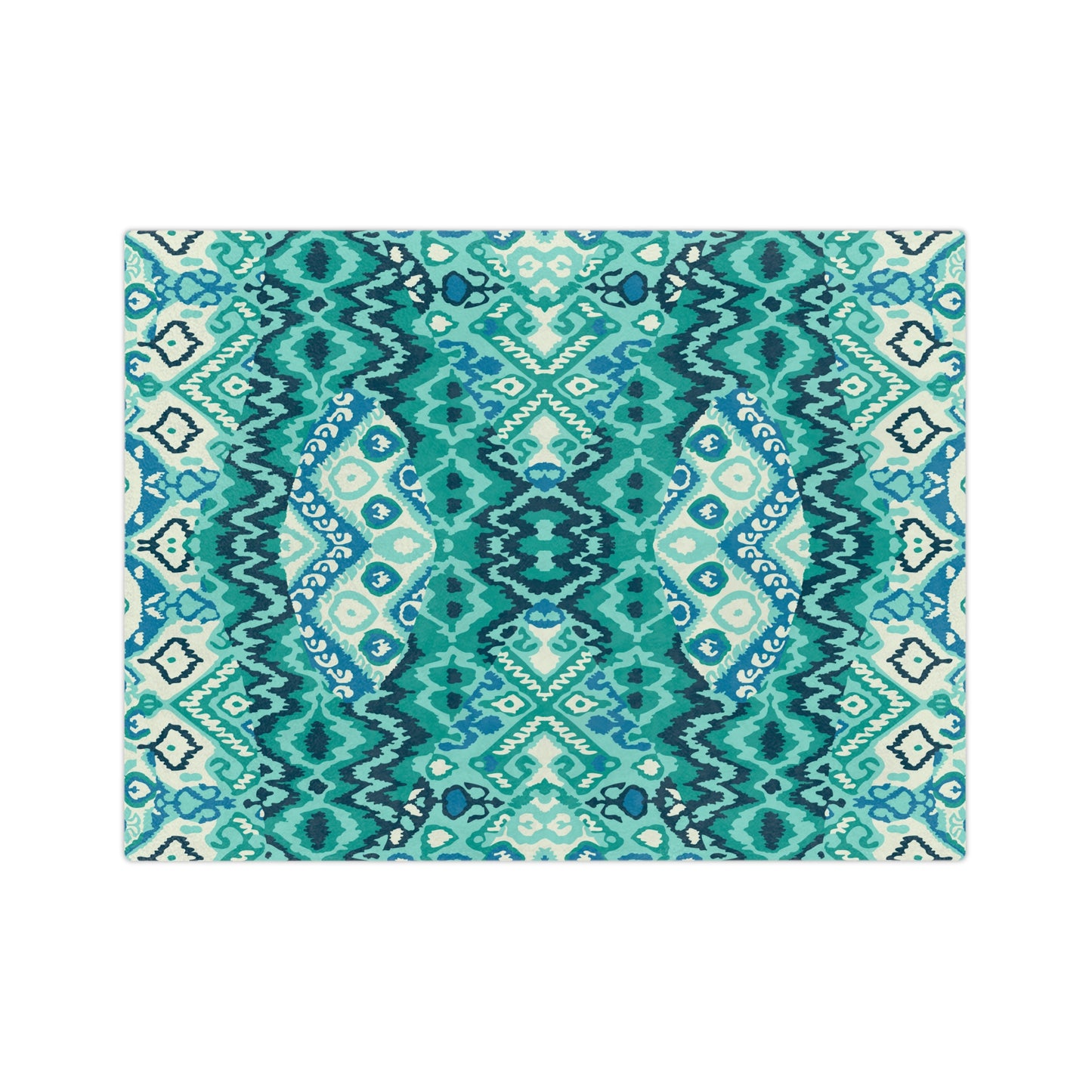 Velveteen Minky Blanket Adult/Teen/Baby Accessories Decor Beautiful Teal-Green Design