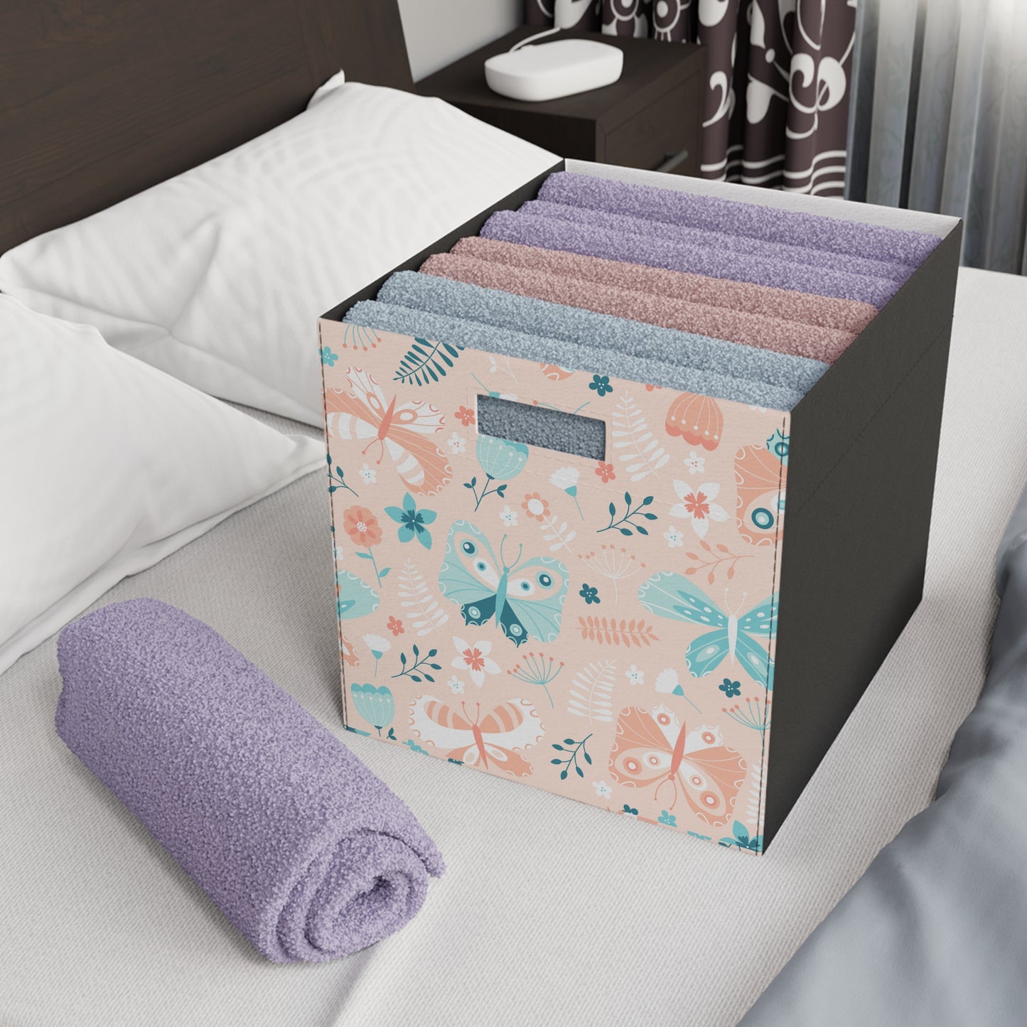 Felt Storage Box Has Matching Bedroom Sets Sold Separate, Choose Your Own Image Free of Charge Call 1-603-377-1833