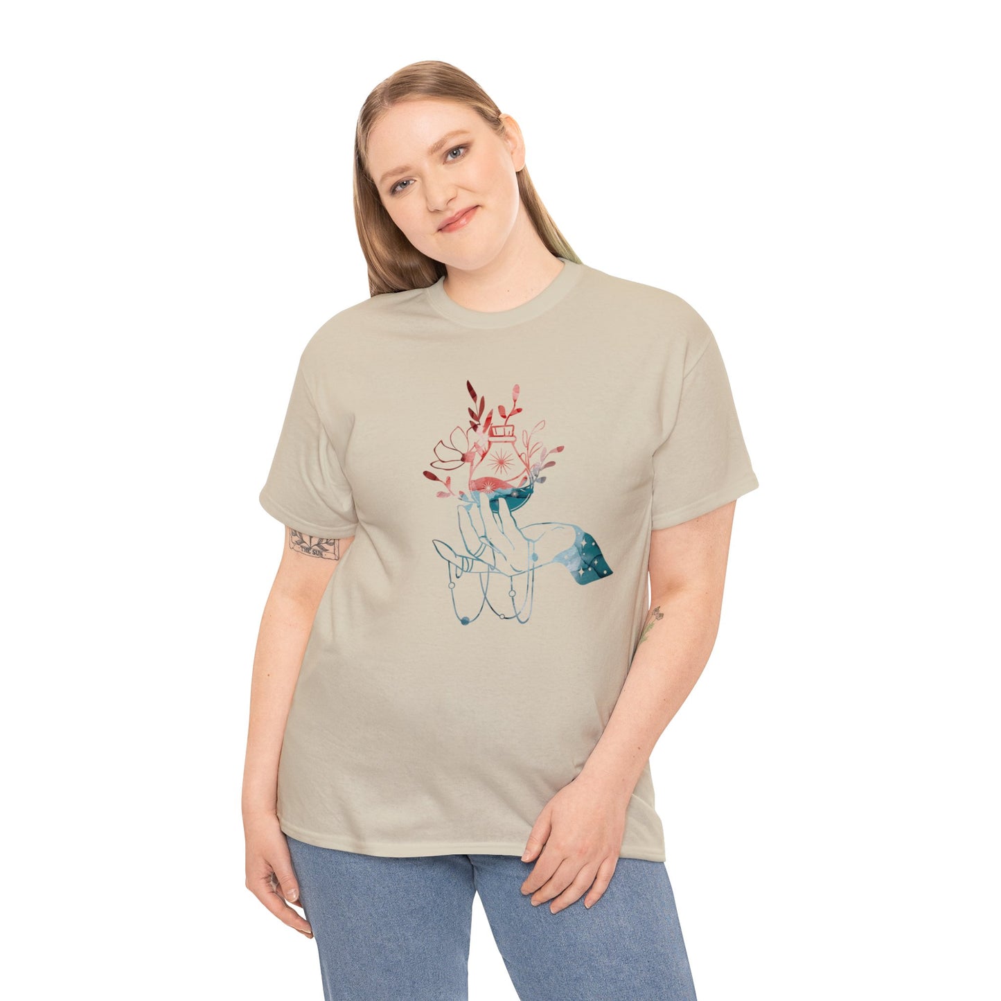 Unisex Heavy Cotton Tee Adult/Teen Activewear Shirt Comes In Many Colors