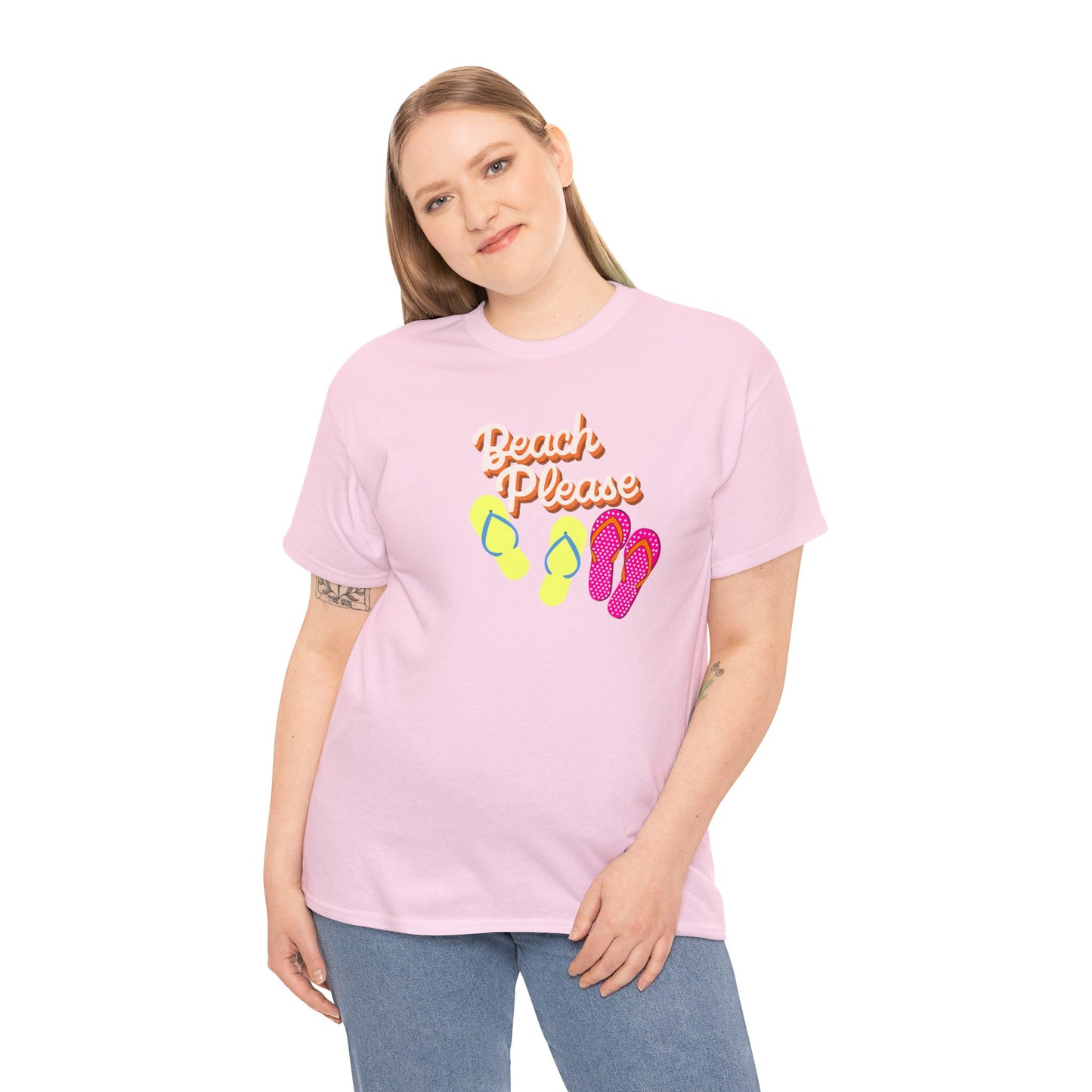 Unisex Heavy Cotton Tee Adult/Teen Activewear Good Quality Material Comes In Many Colors