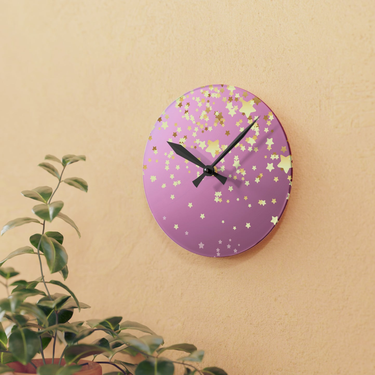 Acrylic Wall Clock Has Matching Products Sold Separate, If you want a Matching Products That Youd Like Me to Make in a Certain Print That's Not Listed Call or if you'd like to Choose Your Own Print No Charge No Problem