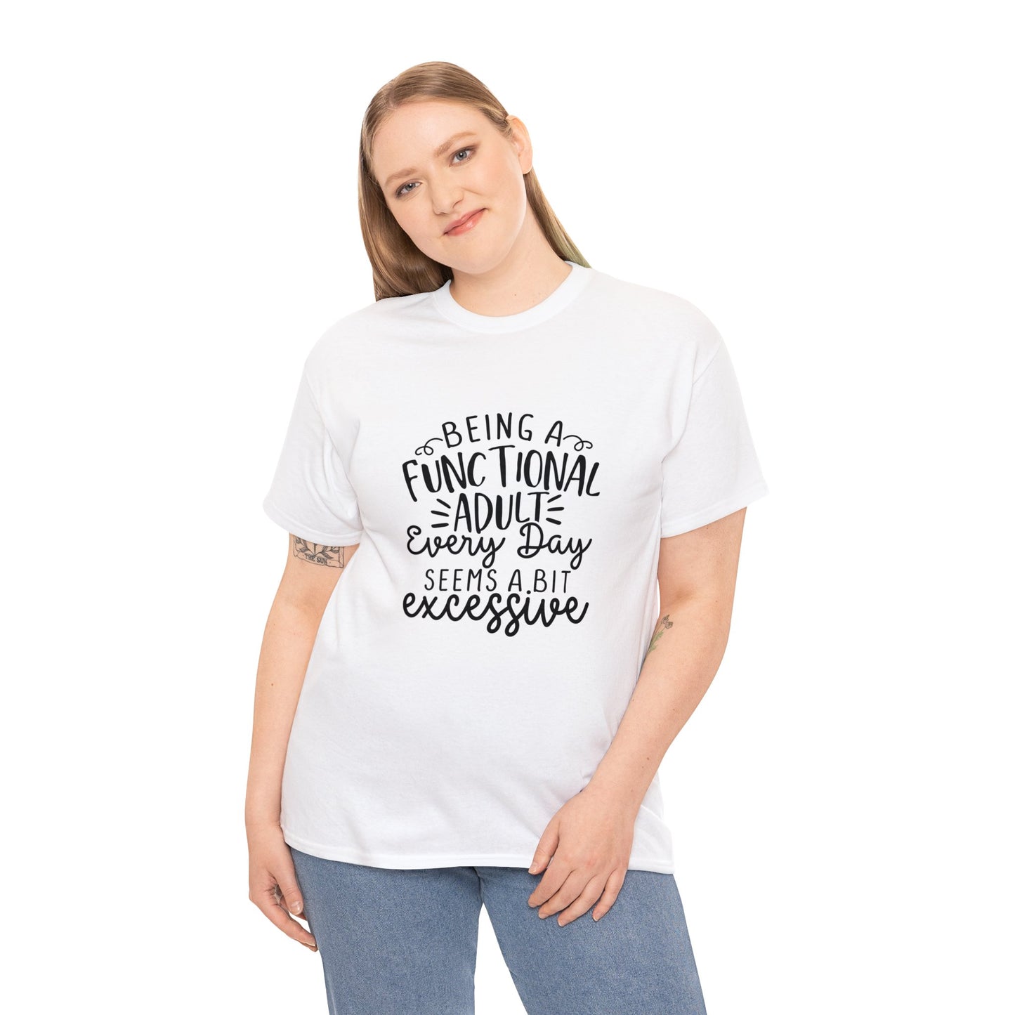 Unisex Heavy Cotton Tee Adult/Teen Activewear