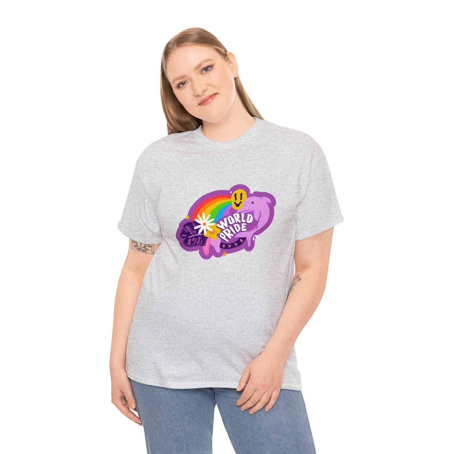 Unisex Heavy Cotton Tee Adult/Teen Activewear Comes In Many Colors