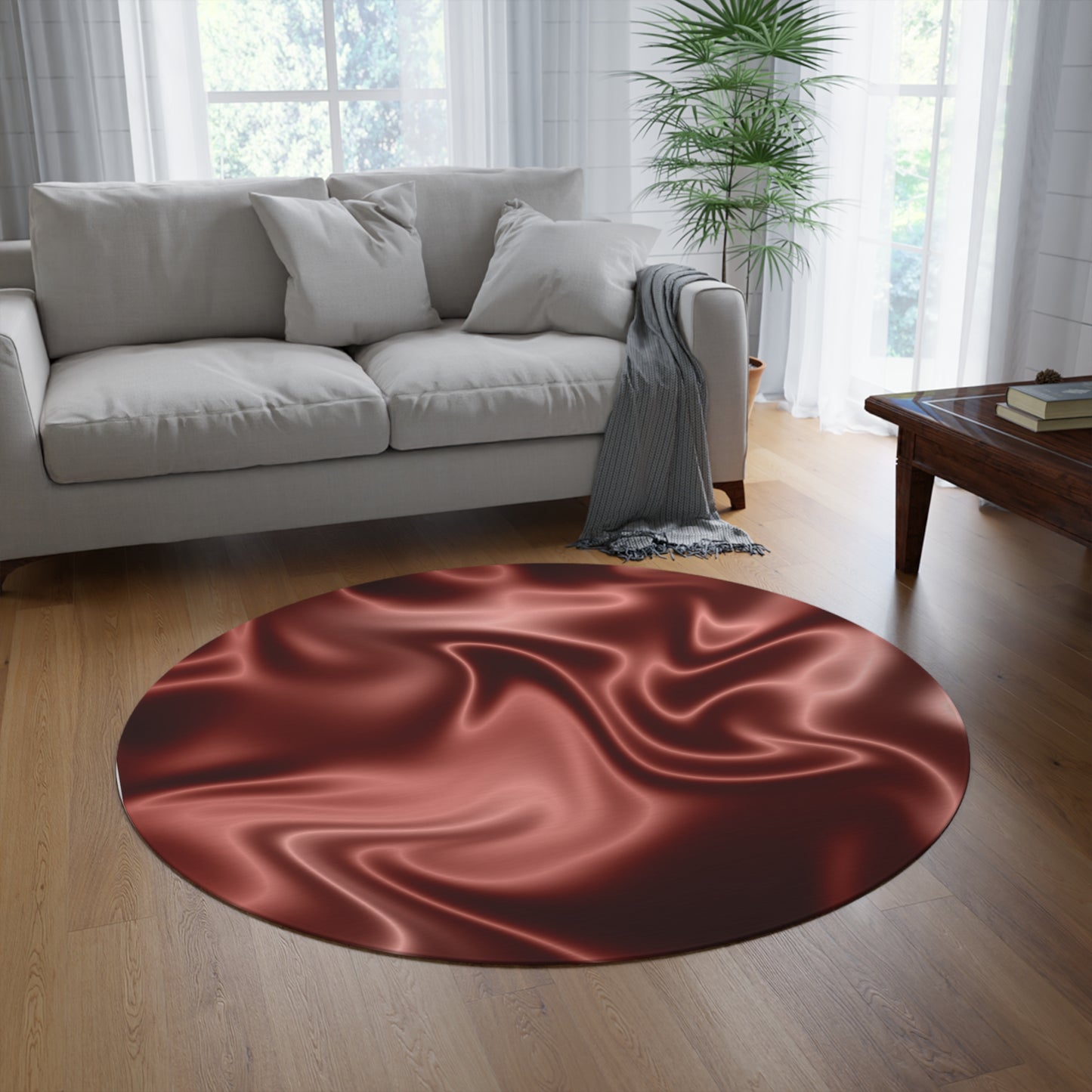 Round Rug Has Matching Products Sold Separate. Want A Different Color Or Whole Set Call Will Do For no Extra Charge!