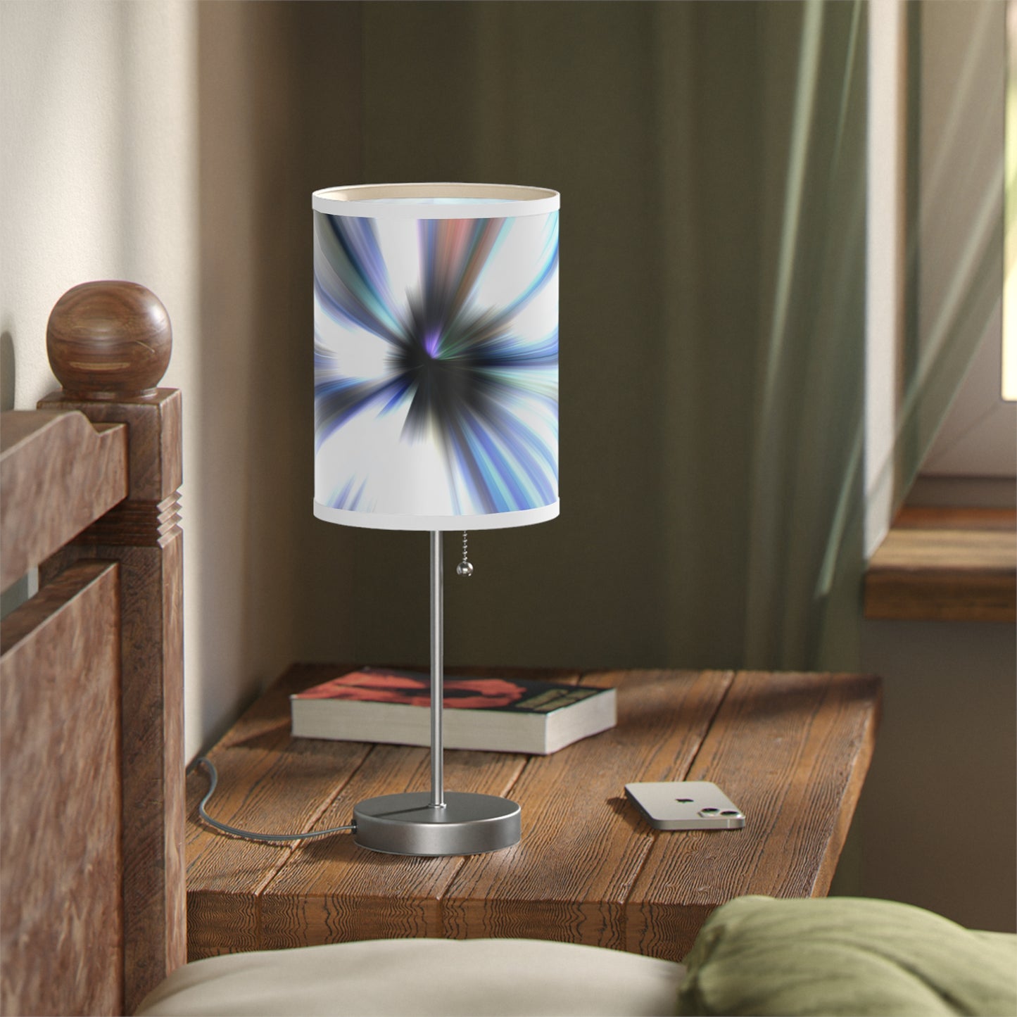 Lamp on a Stand, US|CA plug Matching Products Available. Bring Your Own Image For Free. Love a Print and Want It On a Different Products Just Call 1-603-377-1833