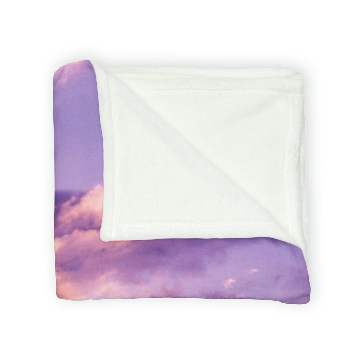 Soft Polyester Blanket Adult/Teen/Children Accessories Beautiful Purple Sunset With Palm Trees