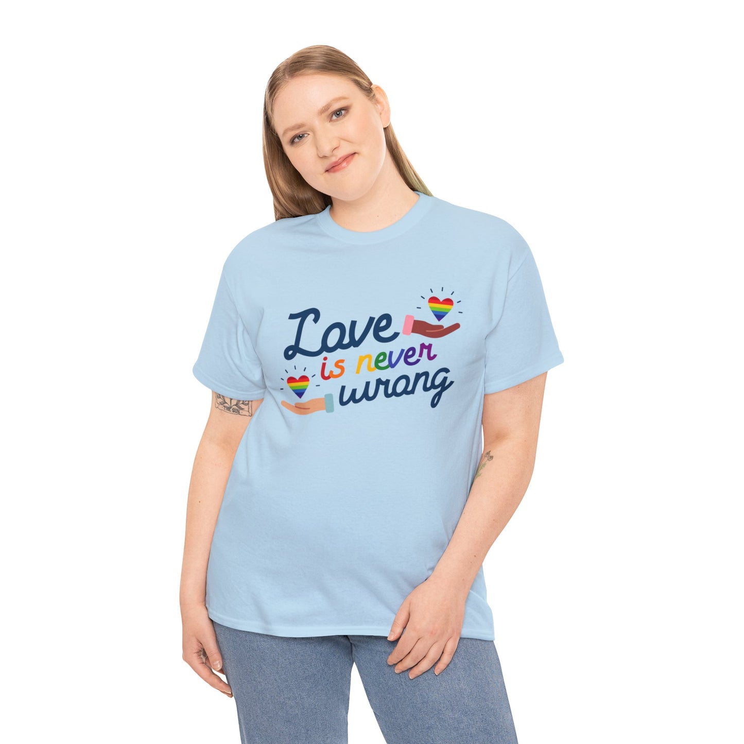 Unisex Heavy Cotton Tee Adult/Teen Activewear Comes In Many Colors