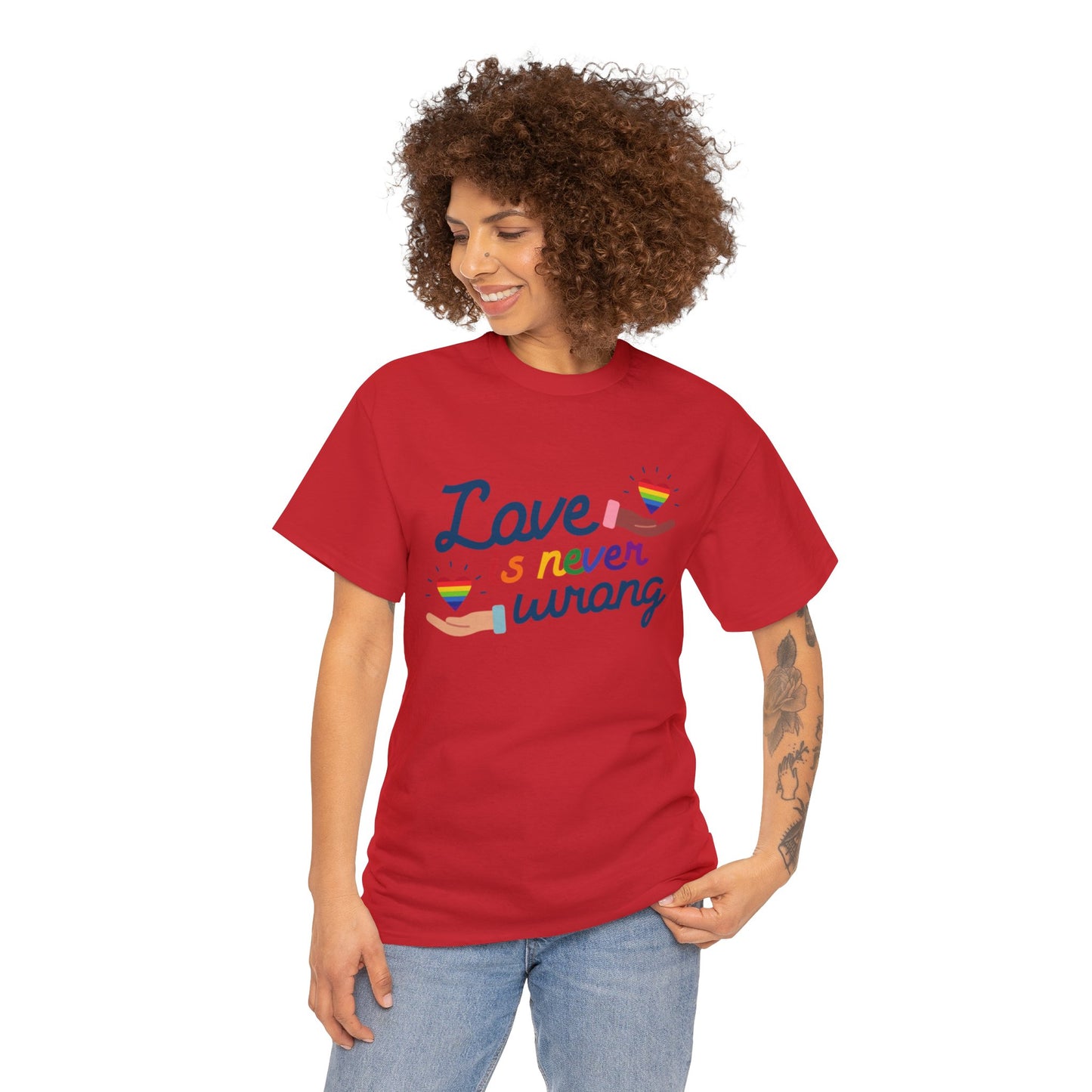 Unisex Heavy Cotton Tee Adult/Teen Activewear Comes In Many Colors