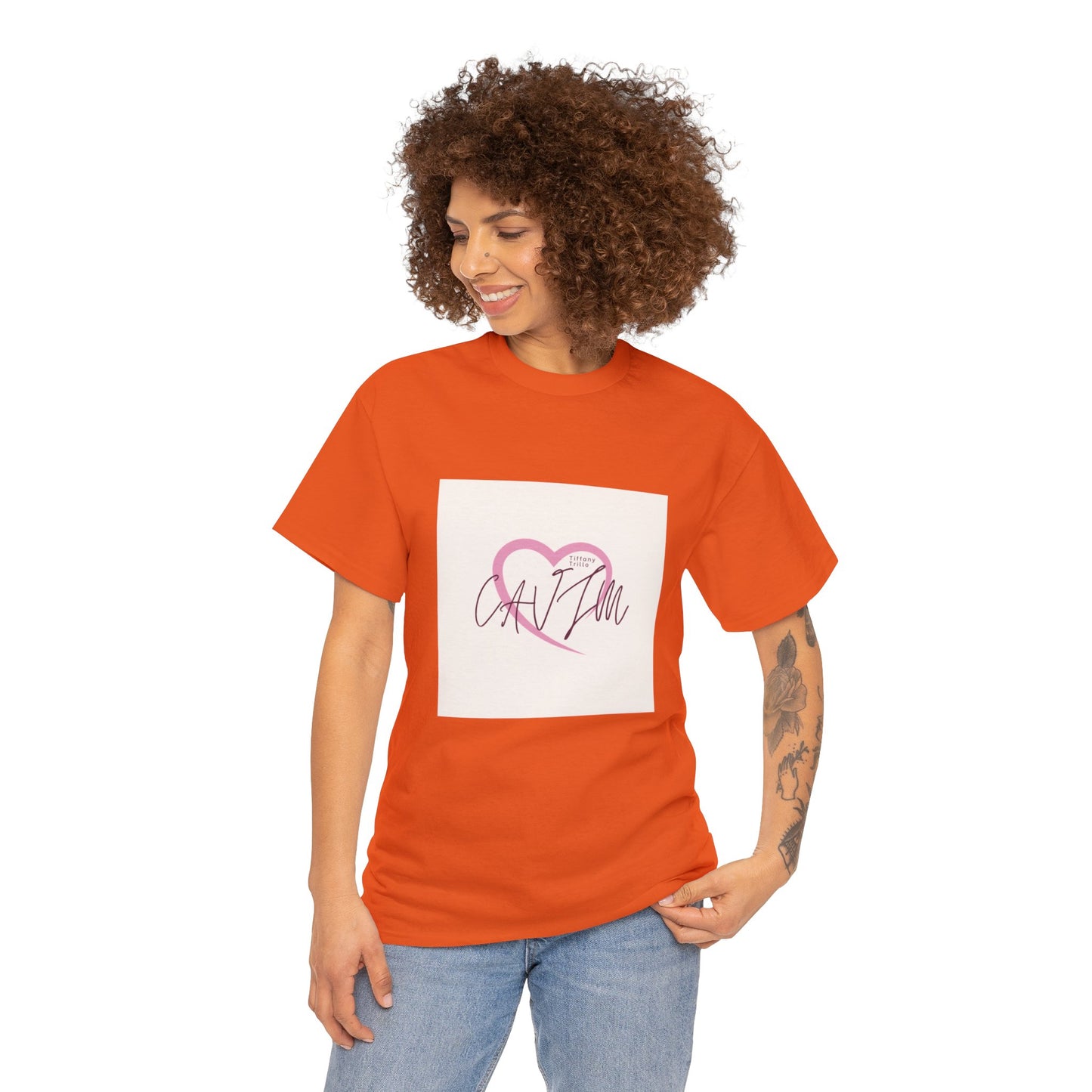 Unisex Heavy Cotton Tee Adult/Teen Activewear Shirt Comes In Many Colors