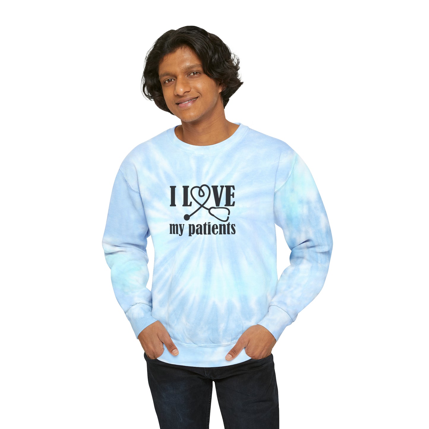 Unisex Tie-Dye Sweatshirt Adult Activewear