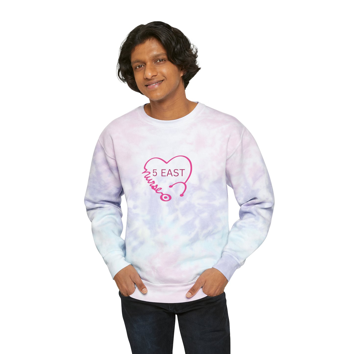 Unisex Tie-Dye Sweatshirt 5 East Nurses