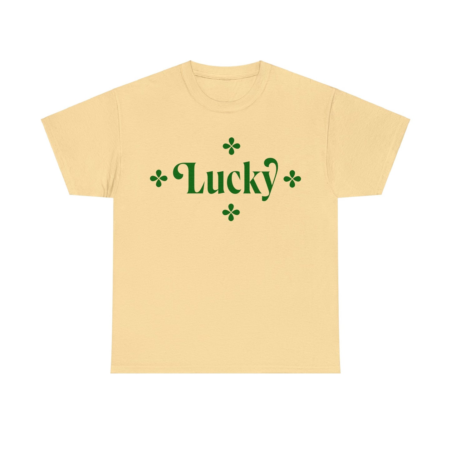 Unisex Heavy Cotton Tee Adult/Teen Activewear Lucky