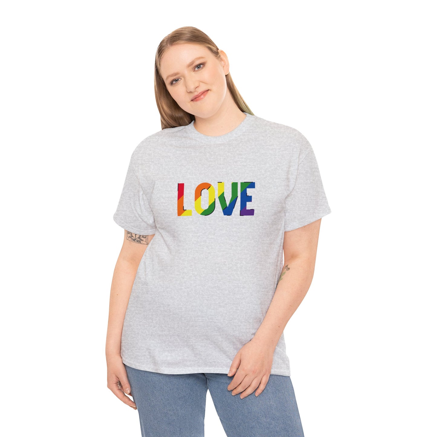 Unisex Heavy Cotton Tee Adult/Teen Activewear Comes In Various Colors