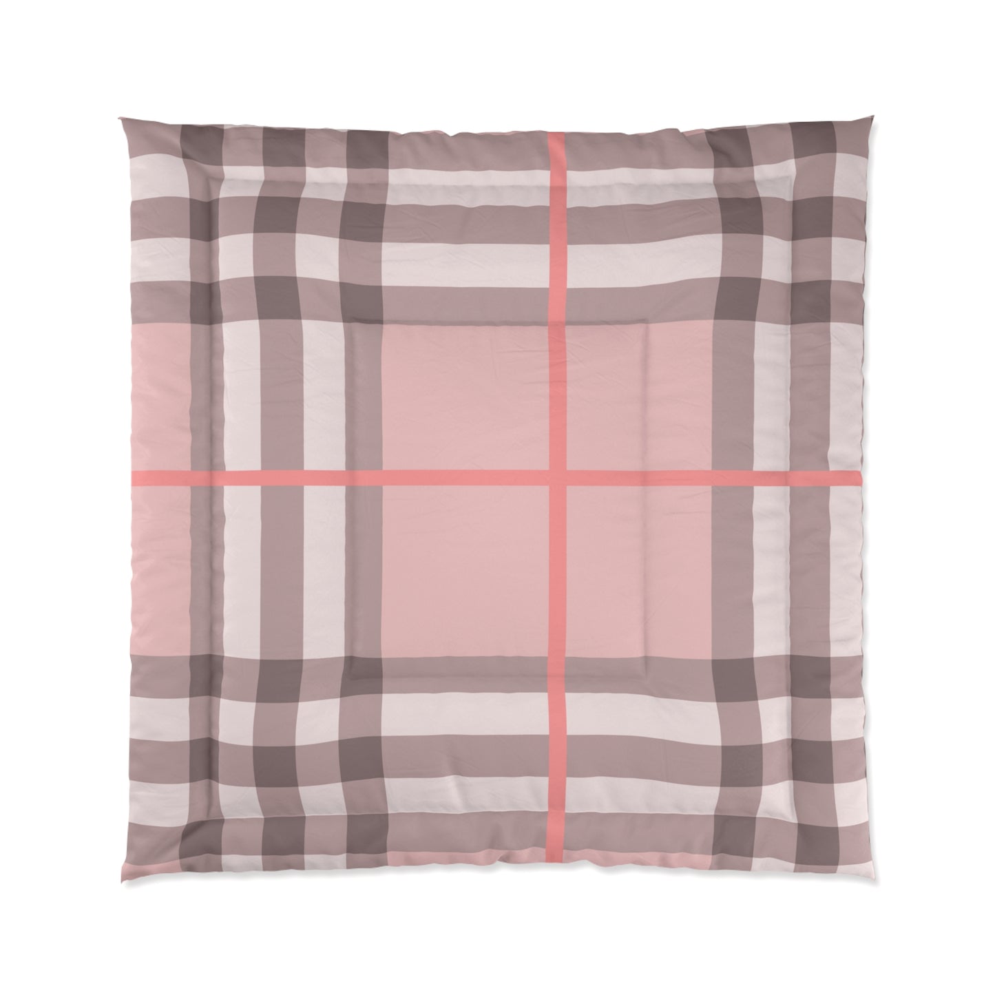 Comforter Adult/Teen/Kids Accessories Decor Plaid Pink